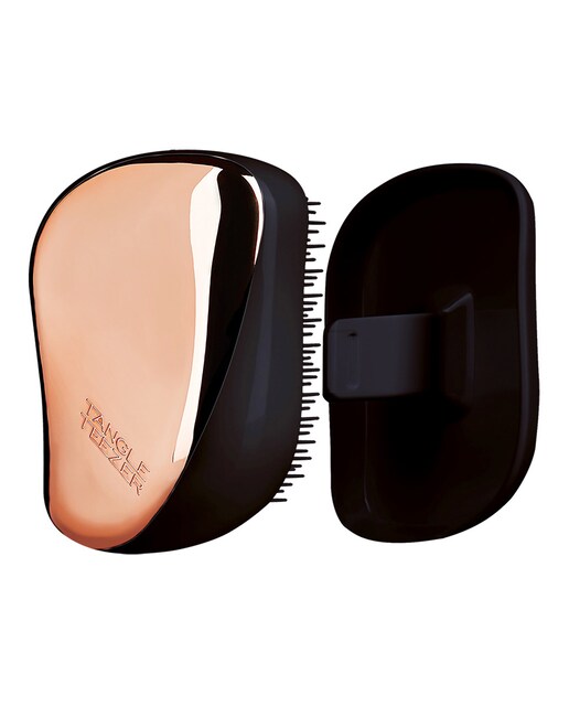 Tangle Teezer – Cepillo desenredante – Compact Styler – Rose Gold Black Tangle Teezer.