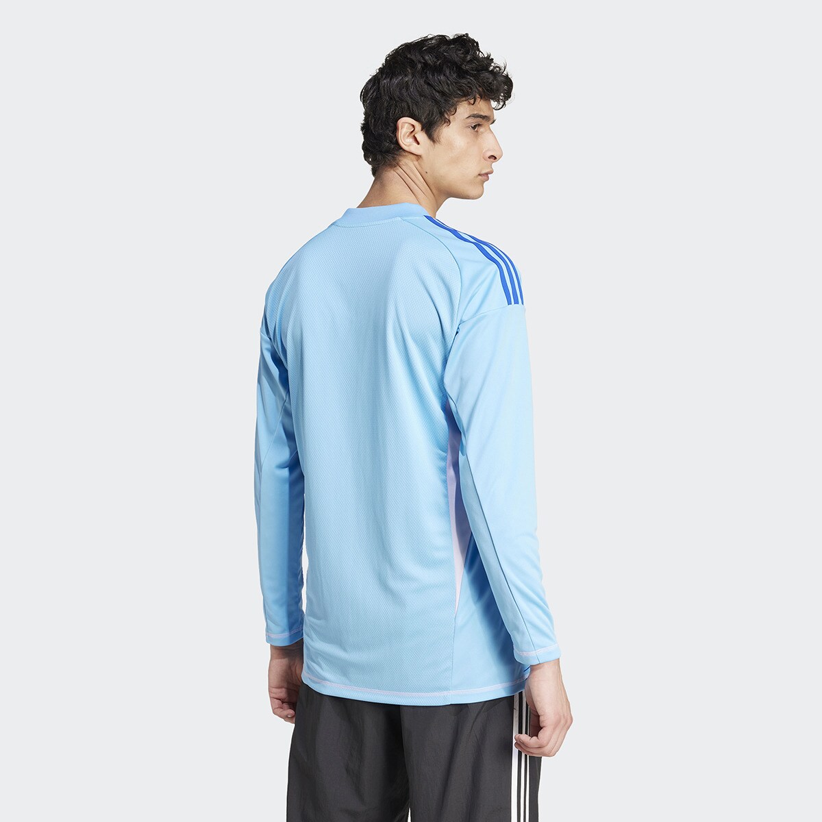 T-shirt de Guarda-Redes de Homem Espanha 2024 Tiro Azul-2