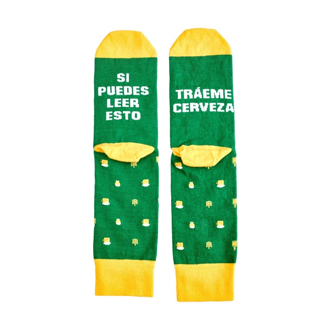 Calcetines Milimetrado Si puedes leer esto, tráeme cerveza.