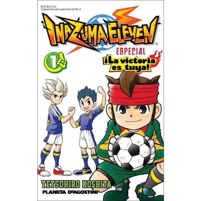 Inazuma Eleven ¡La victoria es tuya! nº 01/02 (Tapa blanda con sobrecubierta)