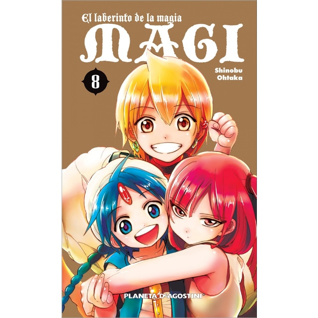 Magi El laberinto de la magia nº 08/37 (Tapa blanda con sobrecubierta)