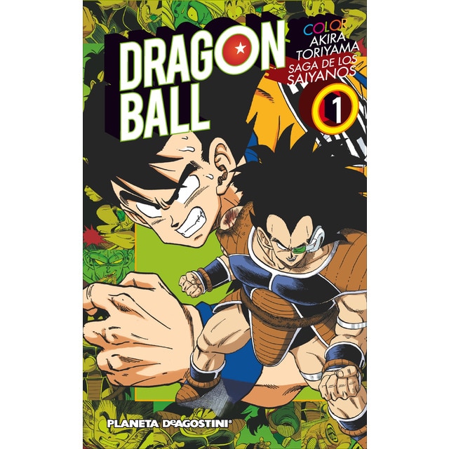Dragon Ball Color Saiyan nº 01/03  (Tapa blanda con sobrecubierta)