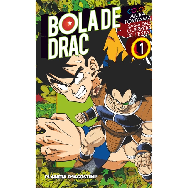 Bola de Drac Color Saiyan nº 01/03: Saga del guerrers de l´espai (Tapa blanda con sobrecubierta)