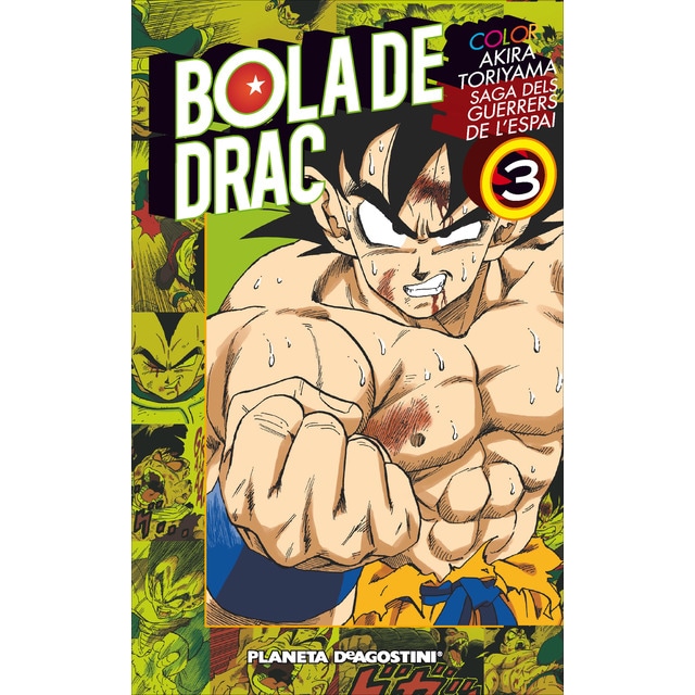 Bola de Drac Color Saiyan nº 03/03: Saga dels guerrers de l´espai (Tapa blanda con sobrecubierta)