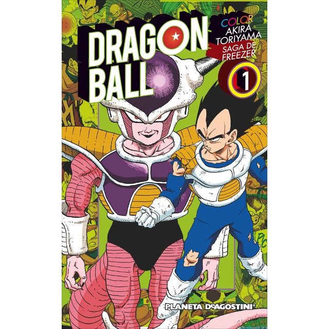 Dragon Ball Color Freezer nº 01/05: Saga de freezer  (Tapa blanda con sobrecubierta)