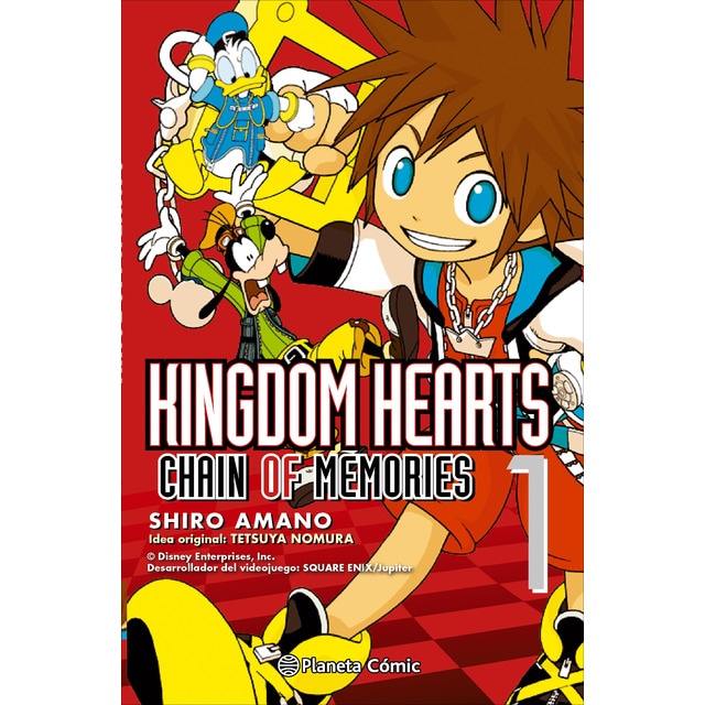 Kingdom Hearts Chain of memories nº 01/02 (Tapa blanda con sobrecubierta)