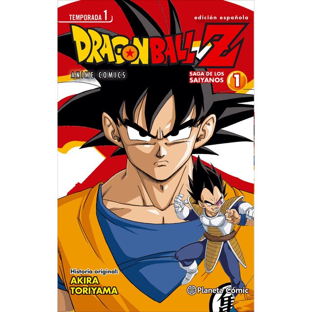 Dragon Ball Z Anime Series Saiyanos nº 01/05 (Tapa blanda con sobrecubierta)