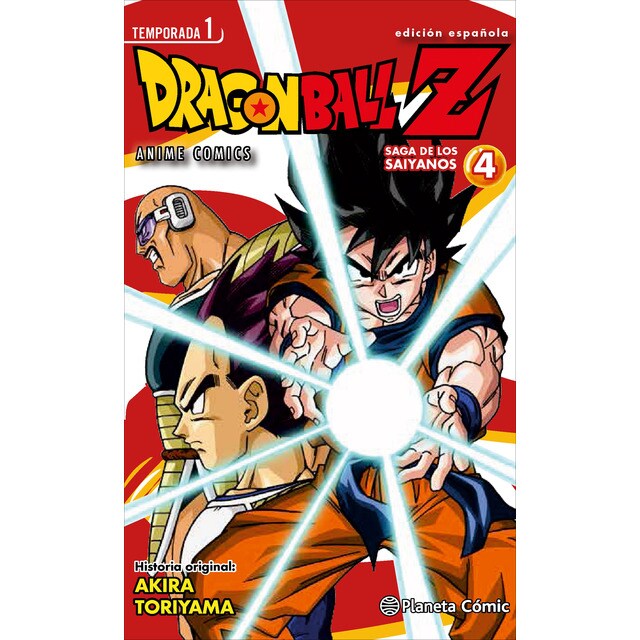 Dragon Ball Z Anime Series Saiyanos nº 04/05: Saga de los saiyanos (Tapa blanda con sobrecubierta)