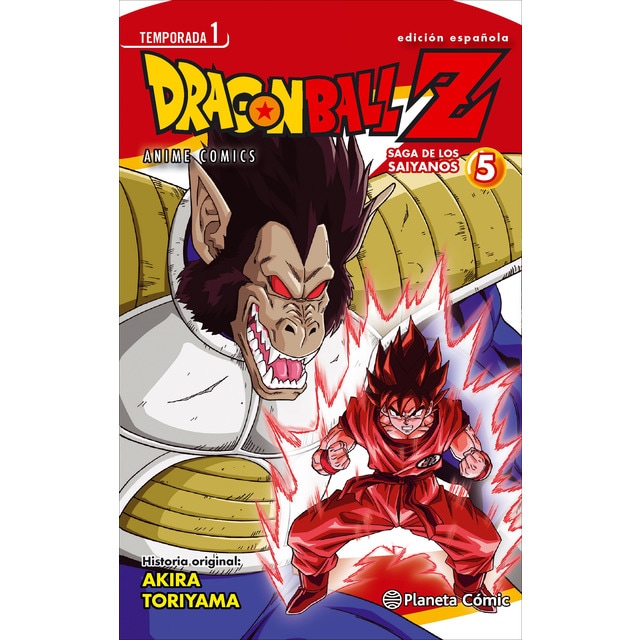 Dragon Ball Z Anime Series Saiyanos nº 05/05 (Tapa blanda con sobrecubierta)