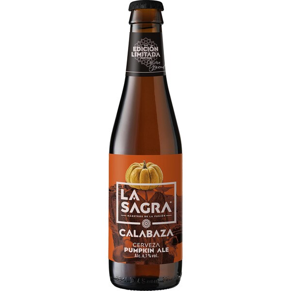 precios La Sagra Cerveza Rubia Artesana Con Calabaza Y Canela Artesana De Toledo Botella 33 Cl en Hipercor