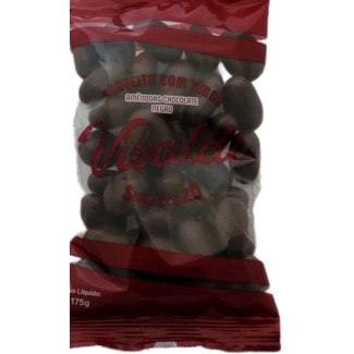 Vivaldi Amêndoas de Chocolate Negro embalagem 175 g
