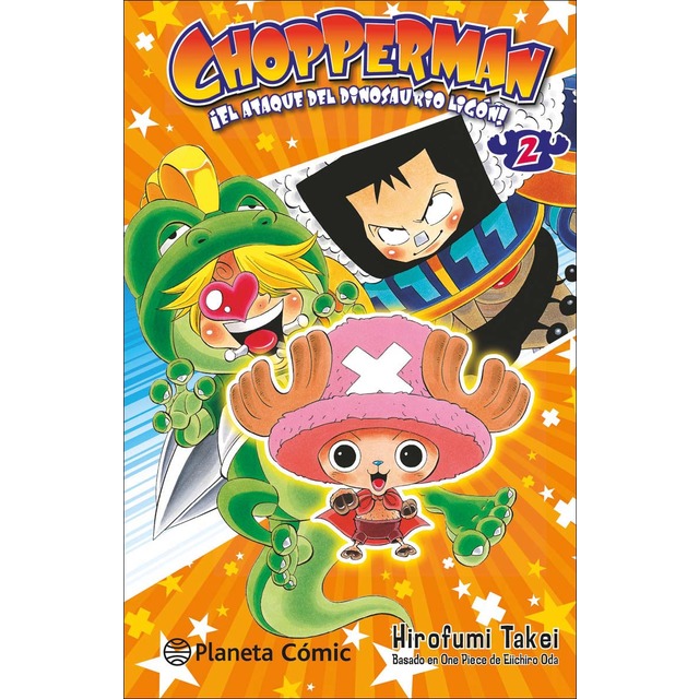 Chopperman nº 02/05: ¡El ataque del dinosaurio ligón! (Tapa blanda con sobrecubierta)