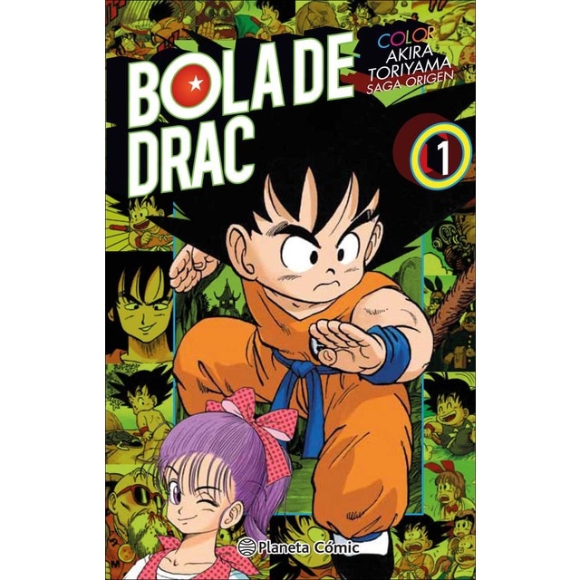 Bola Drac Color Origen nº 1/8 (Tapa blanda con sobrecubierta)