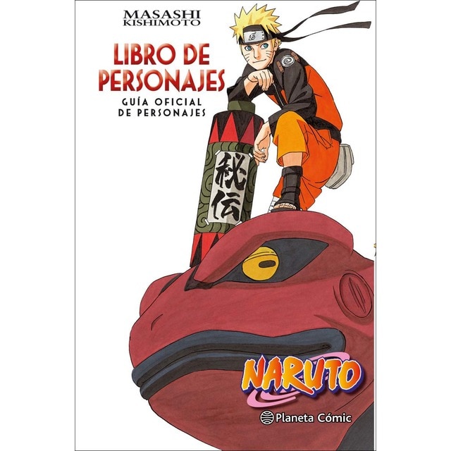 Naruto Guía nº 03 Libro de personajes: Guía oficial de personajes (Tapa blanda con sobrecubierta)