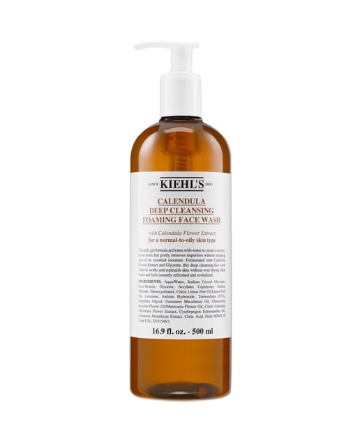 Gel Limpiador facial Calendula Deep Cleansing Foaming Face Wash 500 ml Kiehl's