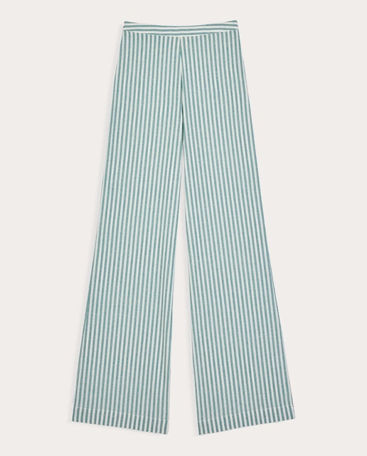 Pantalón recto Lova de algodón