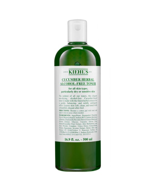Kiehl’s – Tónico de pepino Cucumber Herbal Alcohol-Free Toner 500 ml Kiehl’s.