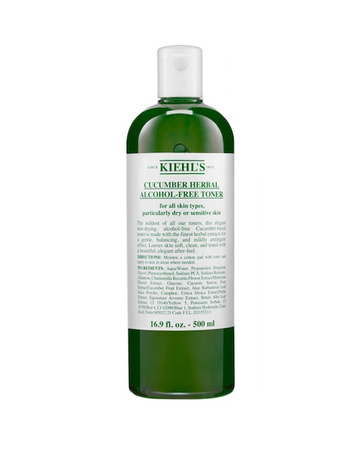 Kiehl’s – Tónico de pepino Cucumber Herbal Alcohol-Free Toner 500 ml Kiehl’s.