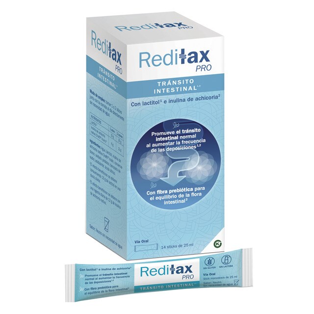 14 Sticks Laxantes Sabor Neutro Redilax