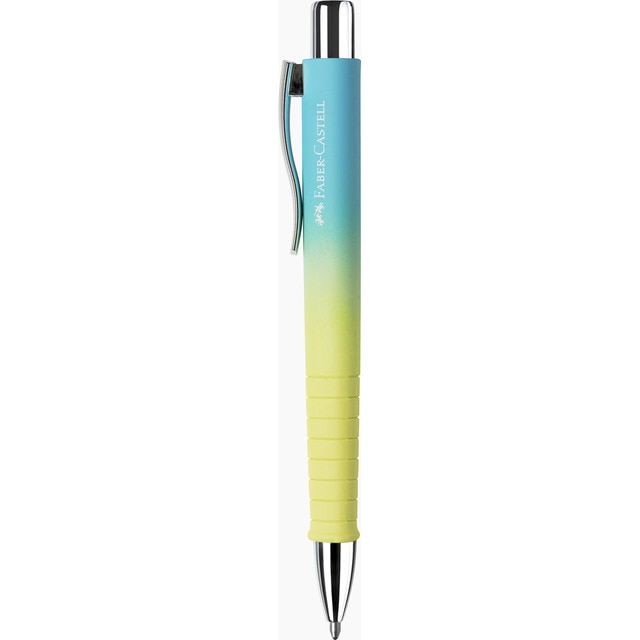 Bolígrafo polyball urban edición primavera Faber-Castell color sunrise.