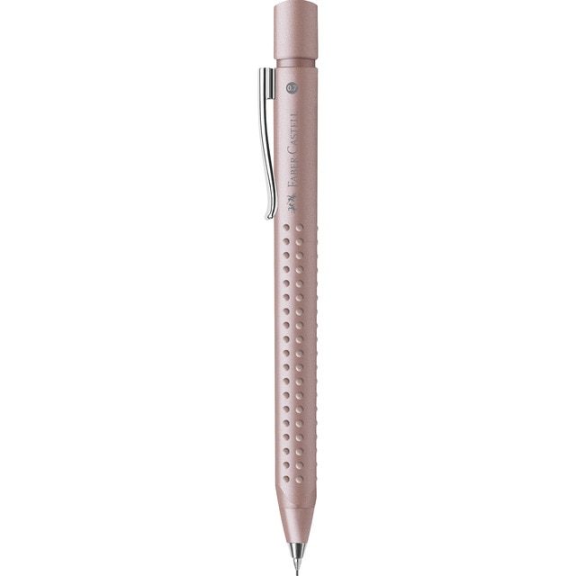 Portaminas grip 2011 punta 0,7mm Faber-Castell rosa palo.
