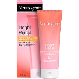 NEUTROGENA Bright Boost gel hidratante fluido facial SPF 30 tubo 50 ml