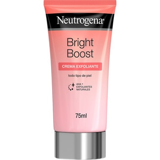 NEUTROGENA Bright Boost crema facial exfoliante tubo 75 ml