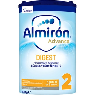 ALMIRON Advance Digest 2 leche de fórmula anti-cólico y anti-estreñimiento en polvo 800 g desde los 6 meses