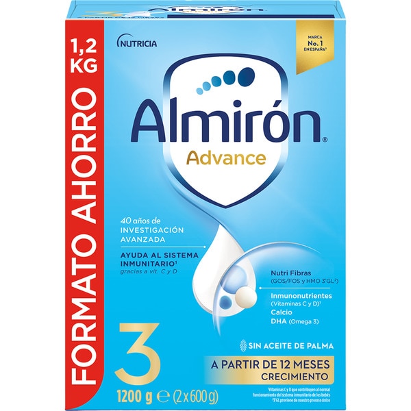 Advance 3 Wachstumssmilch mit Pronutra+ von 12 bis 24 Monaten Box 1200 g