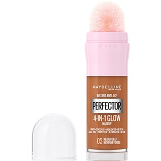 MAYBELLINE Instant Anti-Age Perfector 4-In-1 Glow concealer with sponge, shade: 03 Medium Deep