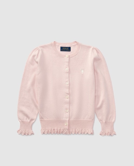 Chaqueta de niña Polo Ralph Lauren en rosa