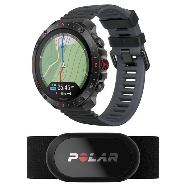 Polar - Reloj smartwatch Polar Grit X2 Pro Talla S-L con sensor H10 Polar.