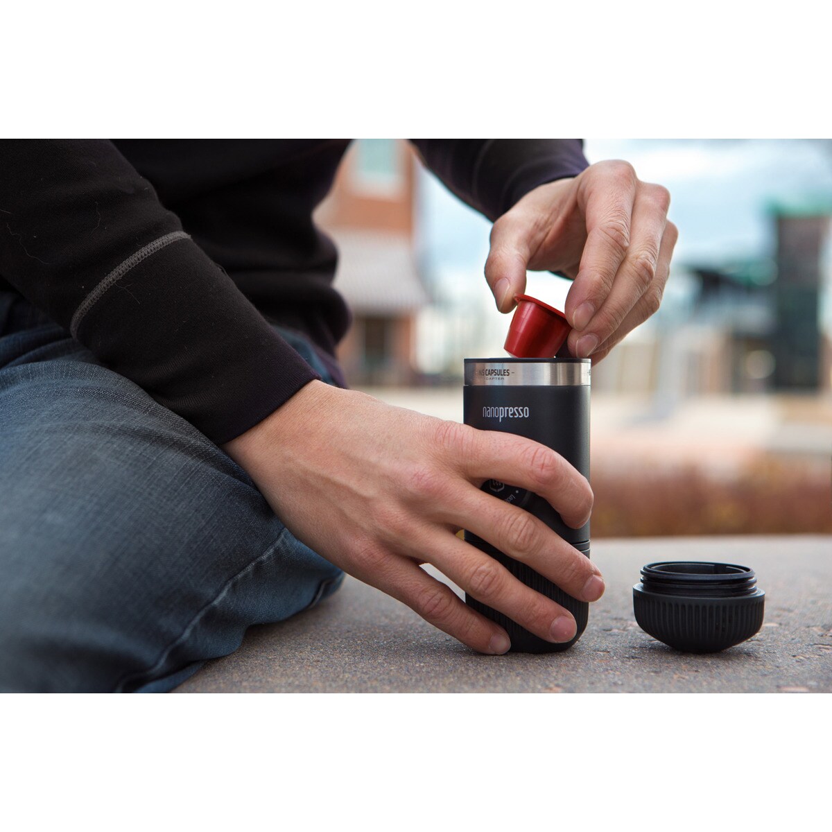 Máquina de café Nanopresso Wacaco cápsulas 4