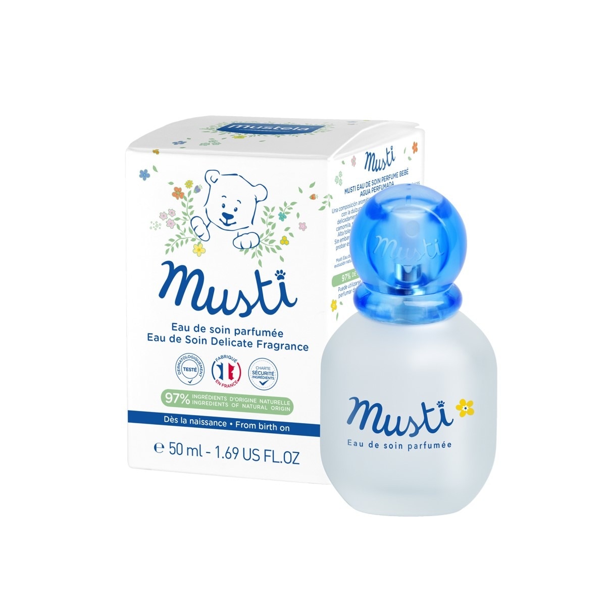 Imagem 0 de Musti eau de soin sem alcool 50ml Mustela