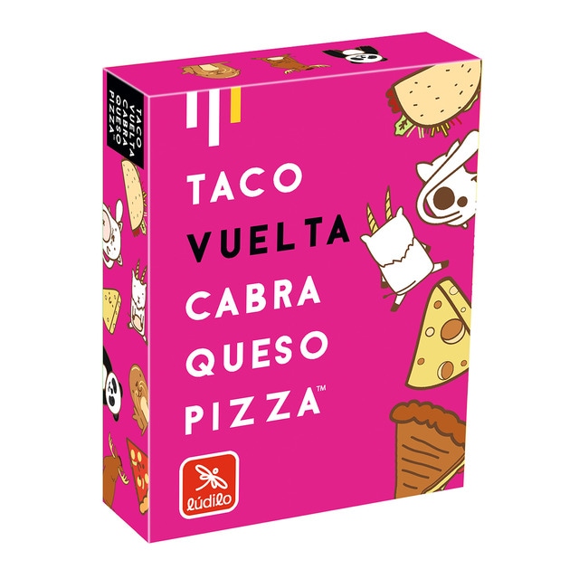 Juego de cartas Taco Vuelta Cabra Queso Pizza Lúdilo