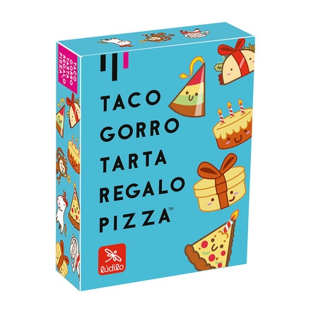 Juego de cartas Taco Gorro Cabra Queso Pizza Lúdilo