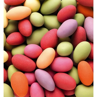 Agilus Dragees Amêndoas Cobertas de Fruta Sortida ao peso kg