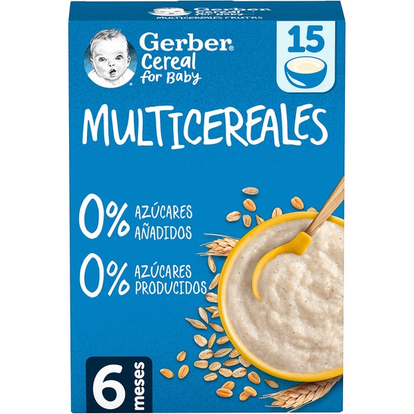 multi-grain baby food with iron box 270 g a partir de 6 meses
