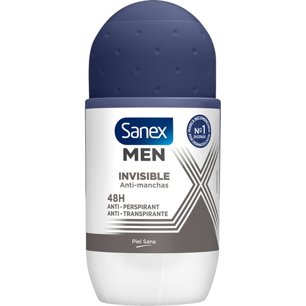 Invisible Roll-on Deo, gegen Flecken 48 h Behälter 50 ml 0% Alkohol