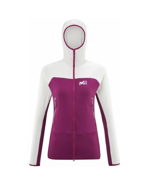 Forra Polar de mujer Fusion Grid Millet