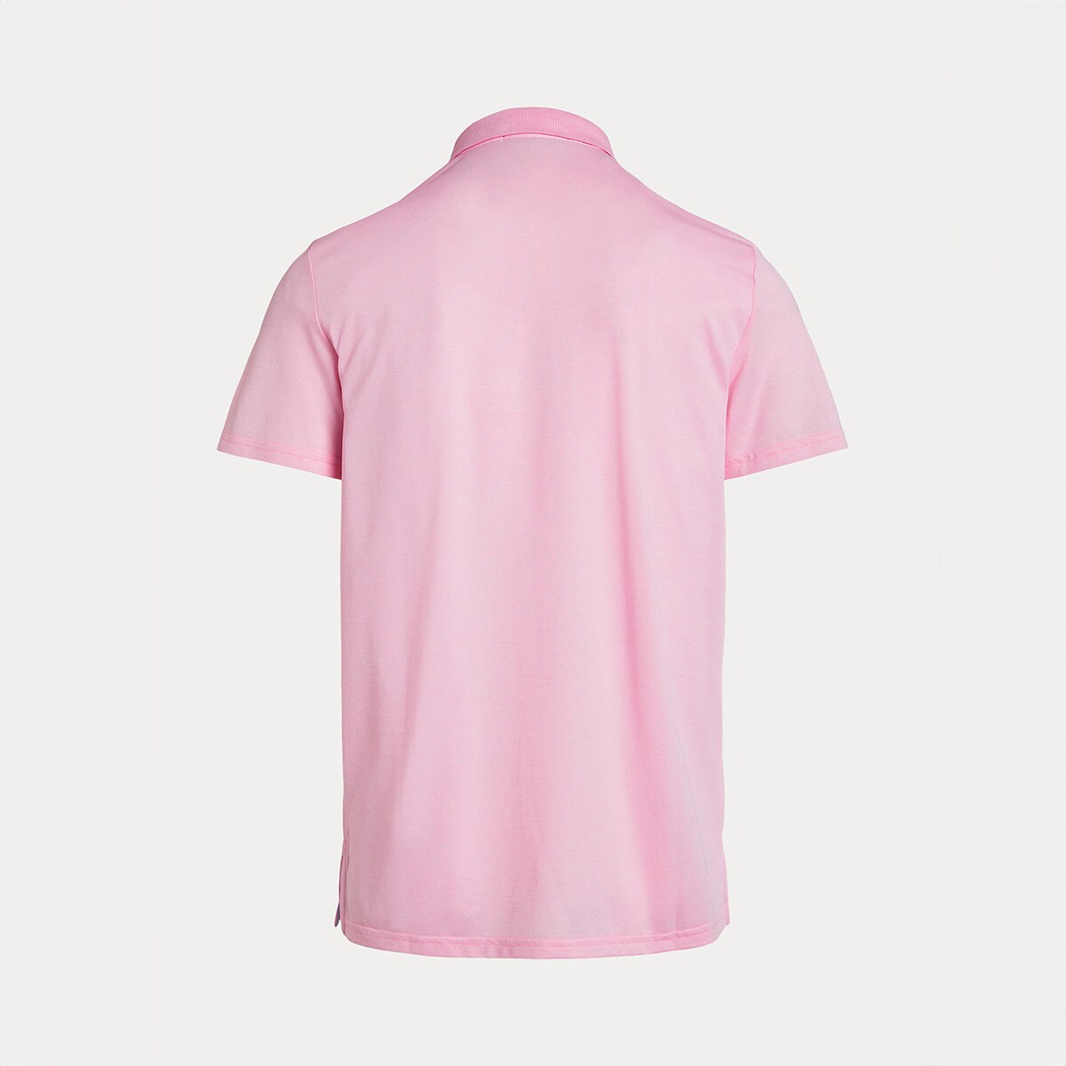 Polo Piqué de Homem Tailored Fit Polo Golf Rosa-2