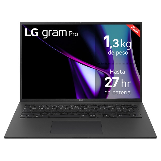 Portátil LG gram Pro 17Z90SP, Intel Core Ultra 7-155H, 32GB, 512GB SSD, GeForce RTX 3050 4GB, 17