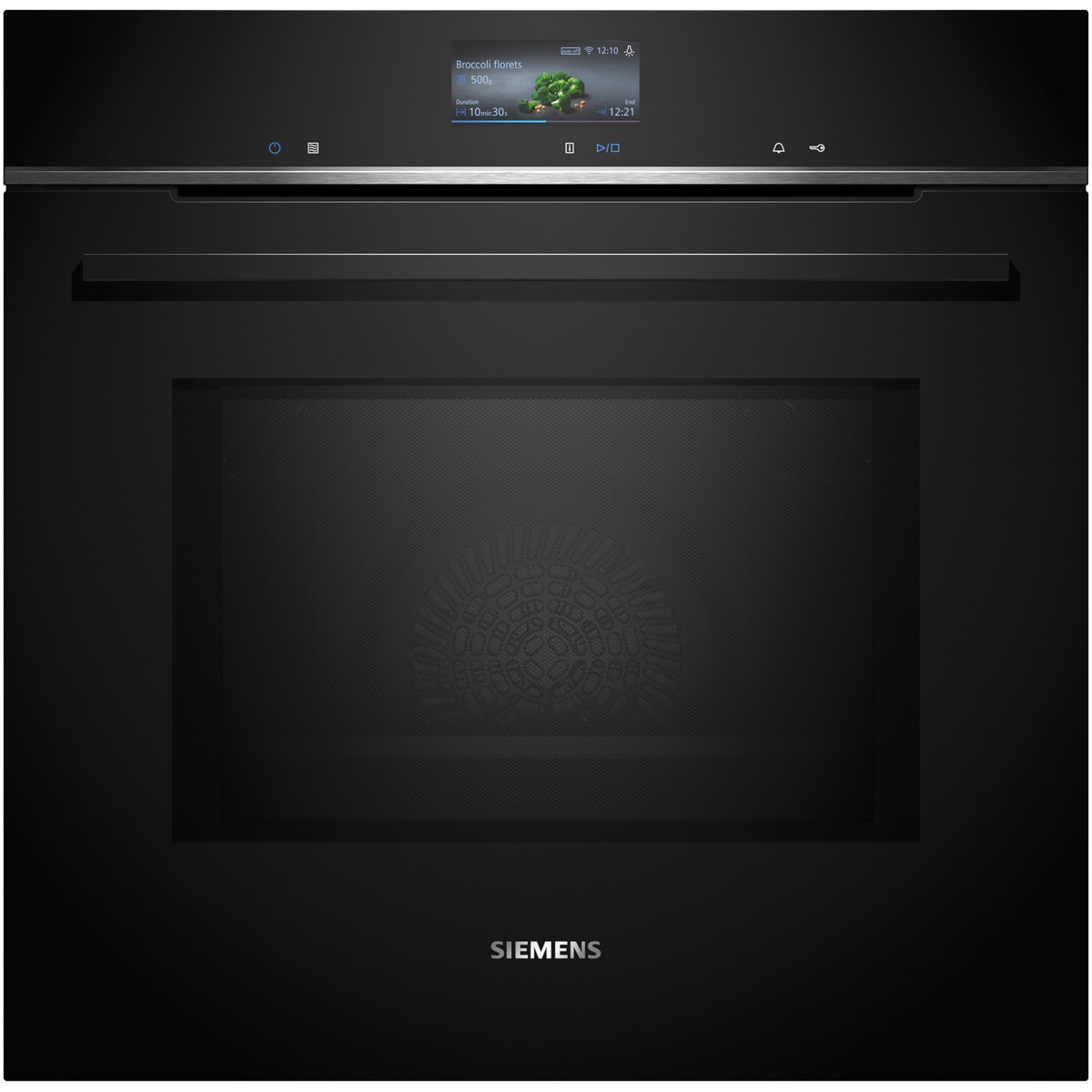 Siemens – Horno multifunción Siemens pirolítico, con microondas – HM736GAB1.