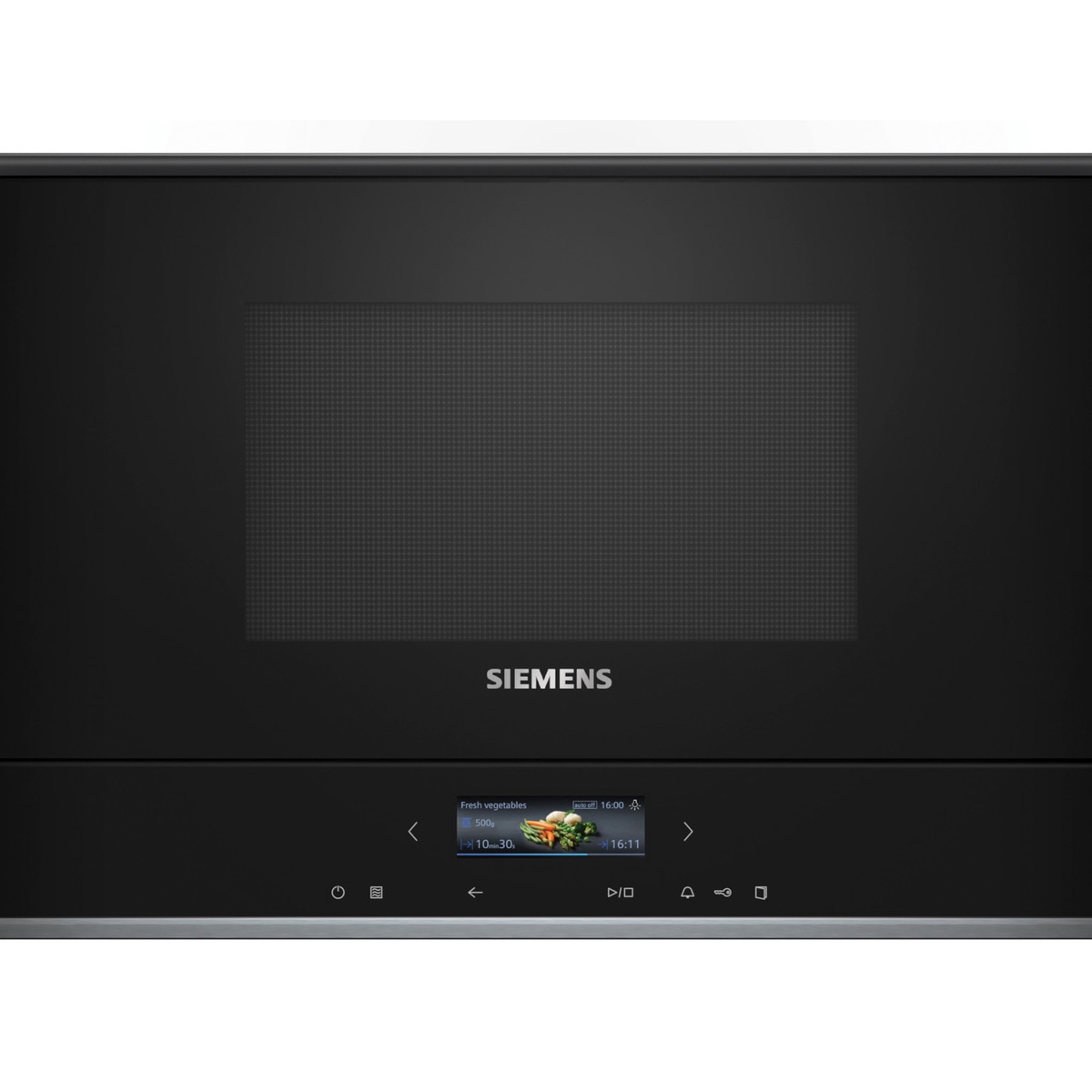 Siemens – Microondas integrable Siemens 21 litros, con grill – BE732R1B1.