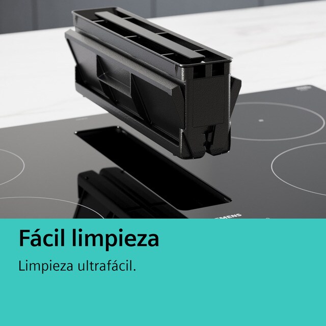Thumbnail 6 de Siemens ED751HQ26E: Placa de inducción con extractor integrado🧑🍳