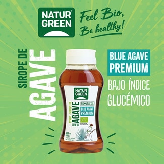 Sirope de agave sin gluten ecológico botella 500 ml - Naturgreen