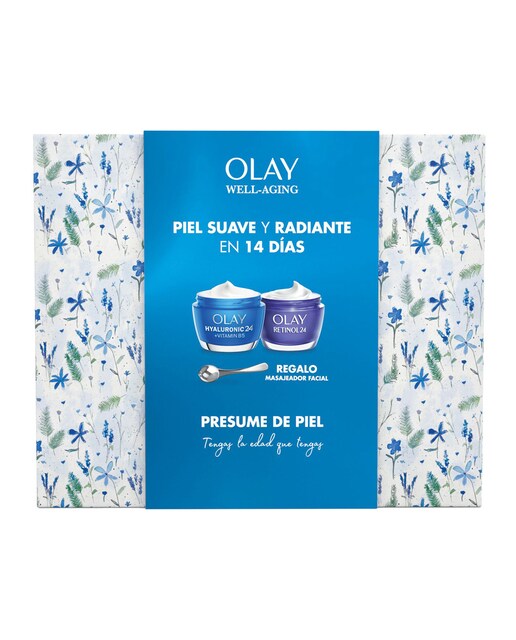 Olay – Estuche de regalo Well-Aging piel suave y radiante en 14 días Olay.