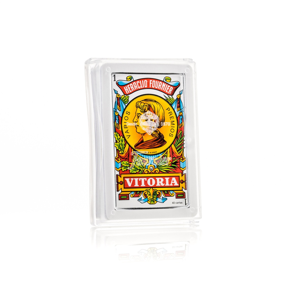 Fournier - Naipes Españoles Nº 27 40 Cartas - Estuche plástico (Cartas).