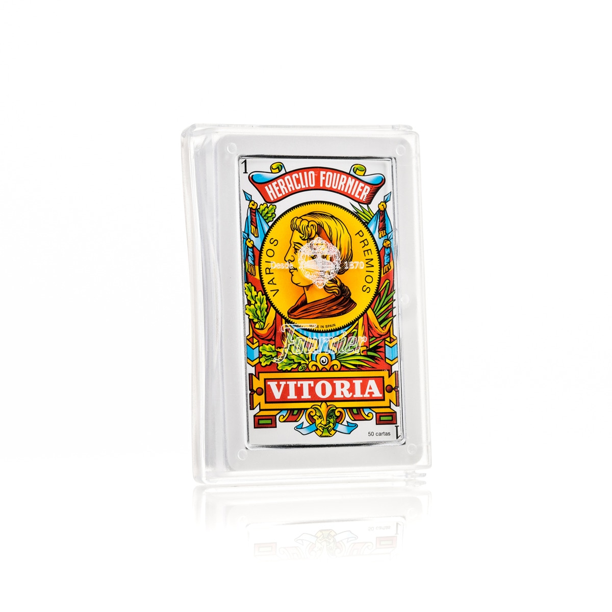 Fournier - Naipes Españoles Nº 27 50 Cartas - Estuche plástico (Cartas).