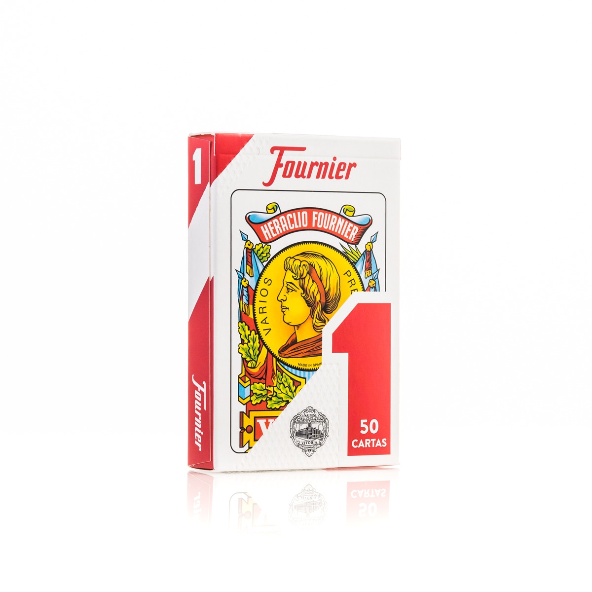 Fournier - Naipes Españoles Nº1 50 Cartas - Estuche cartulina (Cartas).
